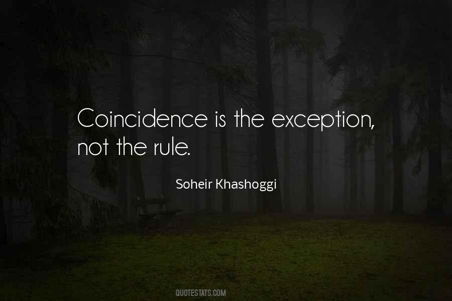 Quotes About Not Coincidence #650010