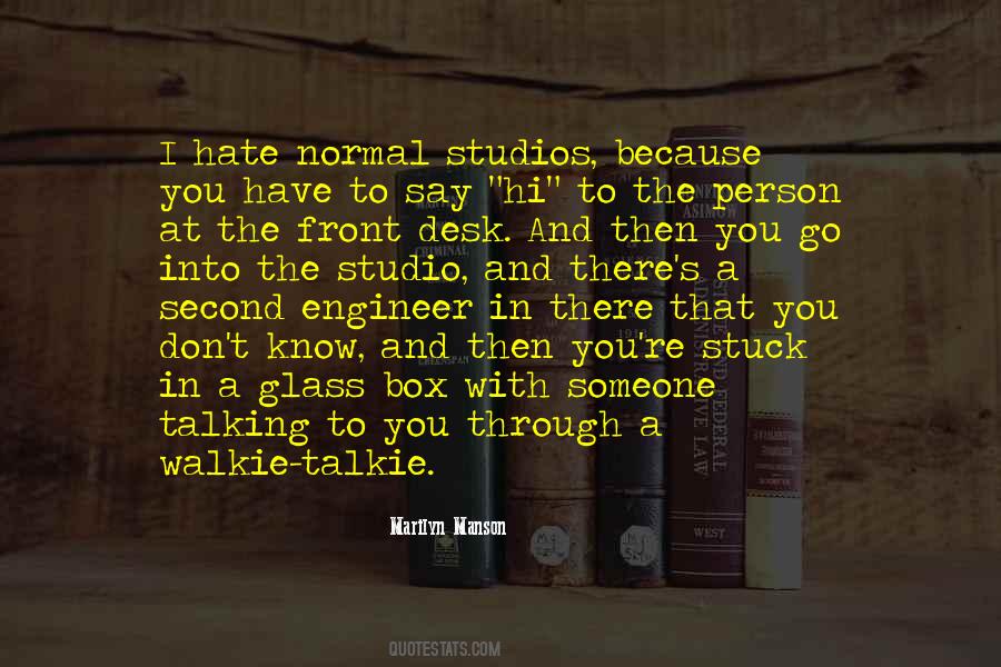 The Front Desk Quotes #367980