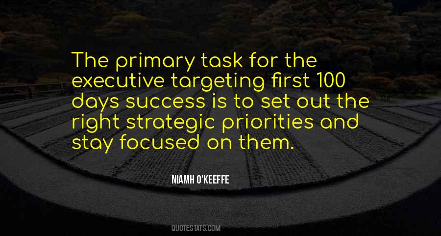 First 100 Days Quotes #1620758
