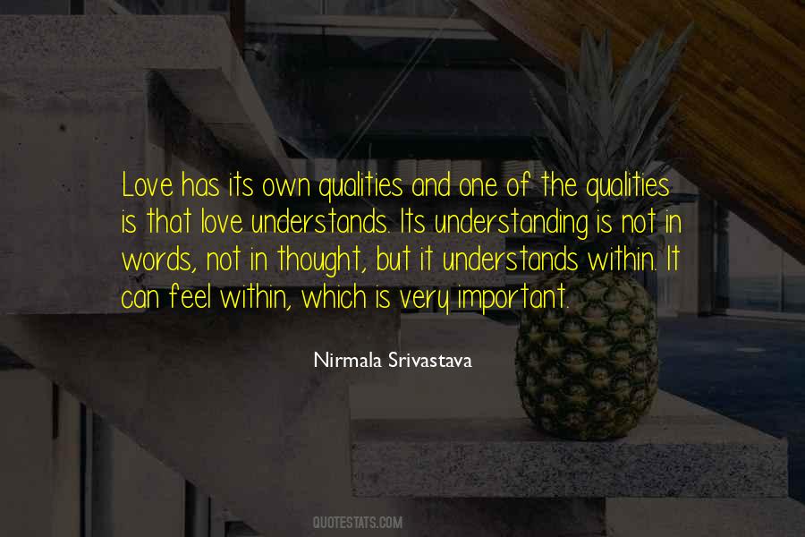 Quotes About Understanding In Love #603026