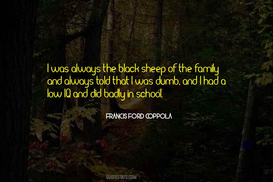 Black Sheep Family Quotes #231966