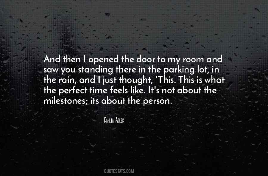 I Like The Rain Quotes #102492