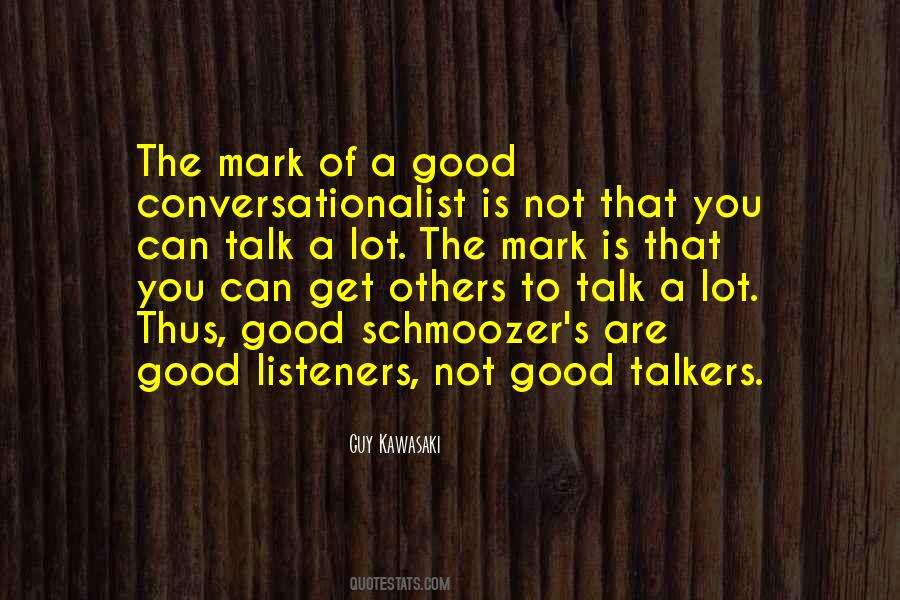 A Good Conversation Quotes #93357