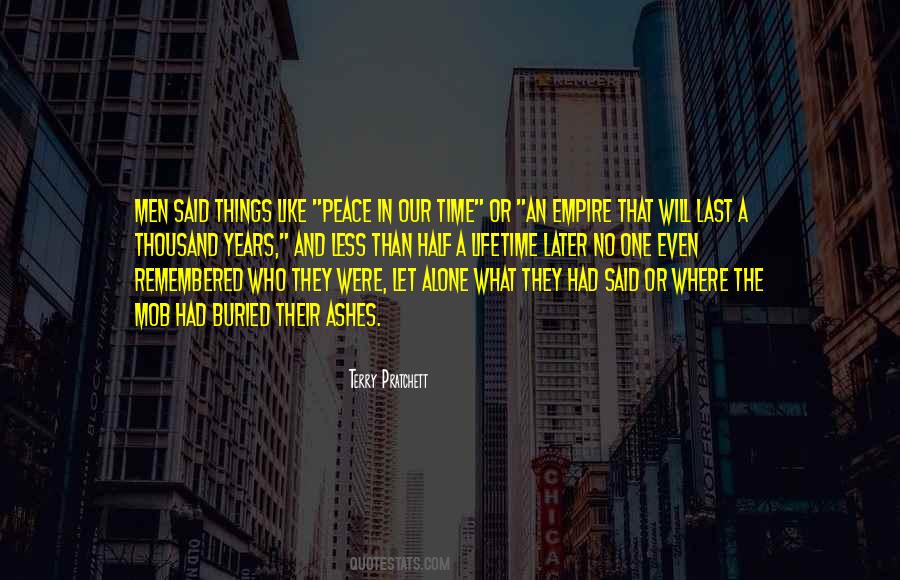 Time And Peace Quotes #139937