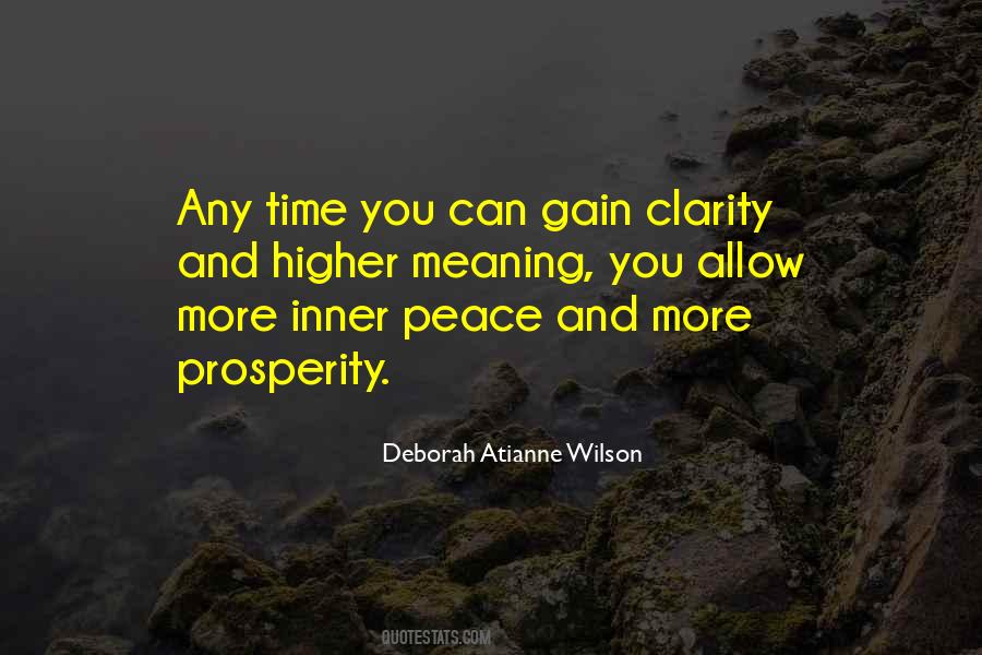 Time And Peace Quotes #352691