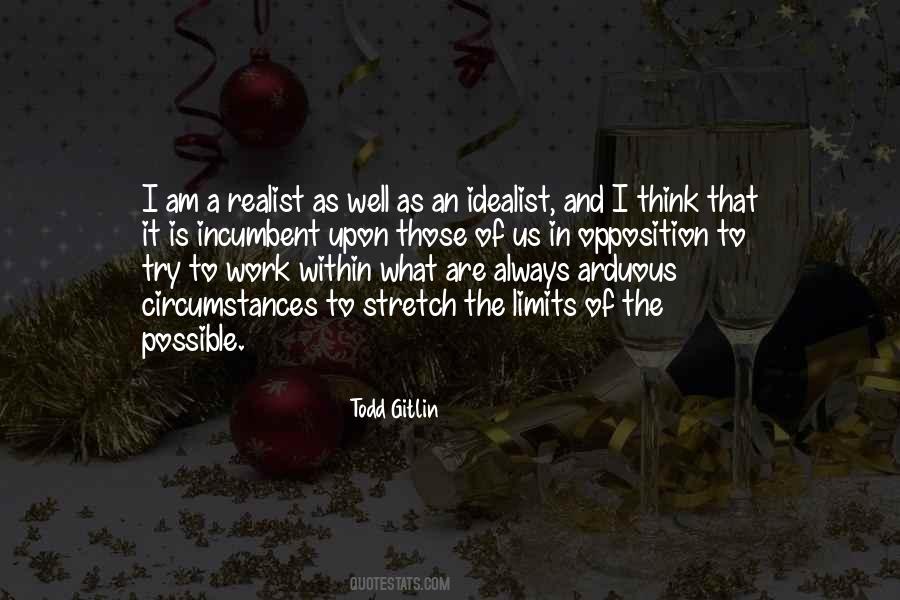 Quotes About An Idealist #1592150