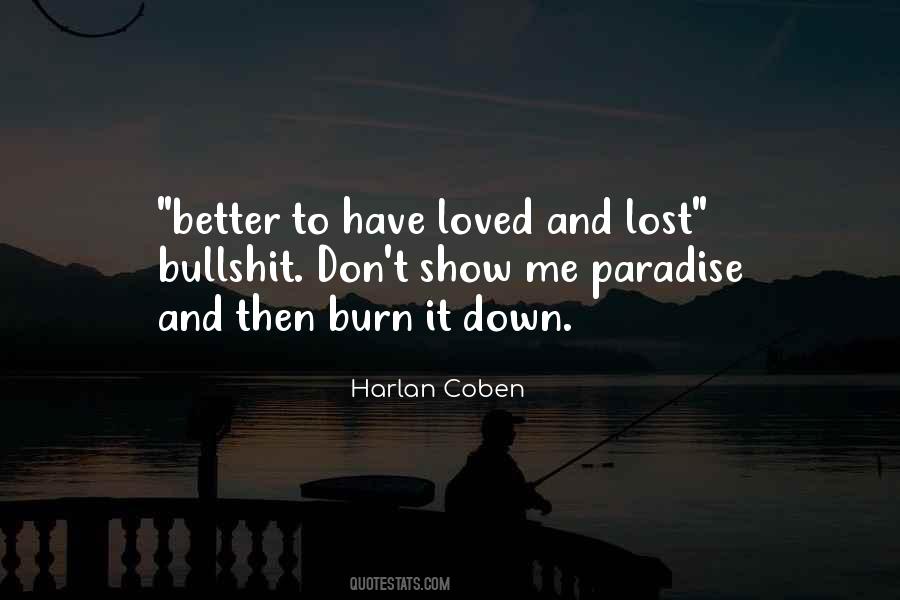 Its Better To Love And Lost Quotes #1089130