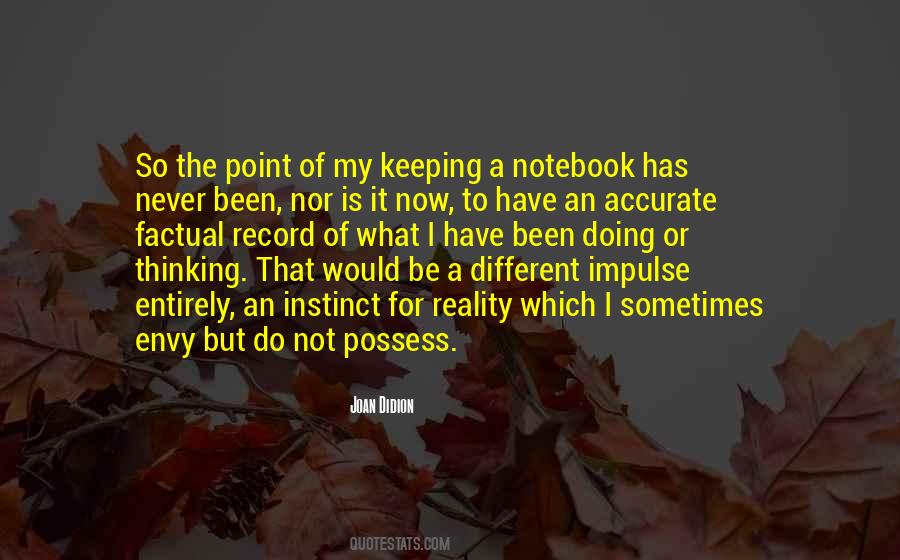 Notebook For Quotes #228540
