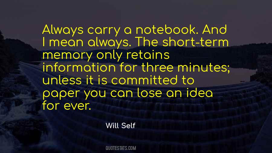 Notebook For Quotes #821540