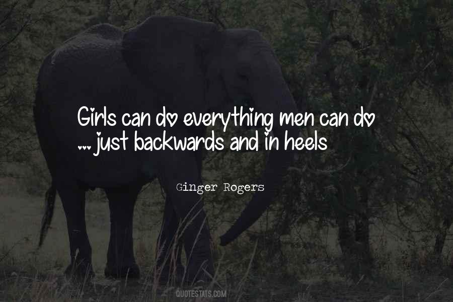 Girls Can Quotes #774424