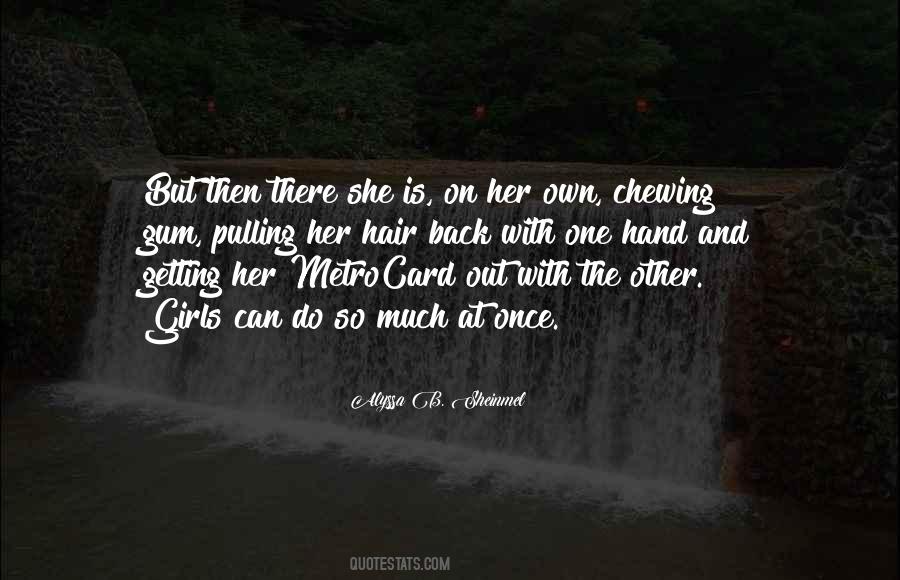 Girls Can Quotes #81304