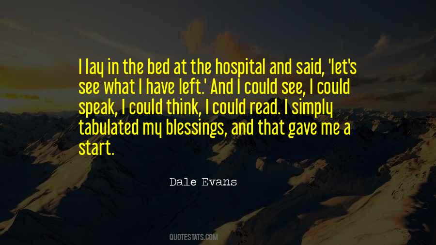 Hospital Bed Quotes #1840904