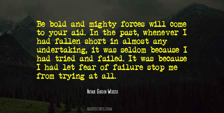 Failure Is When You Stop Trying Quotes #1733635
