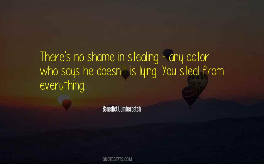 No Stealing Quotes #1042614