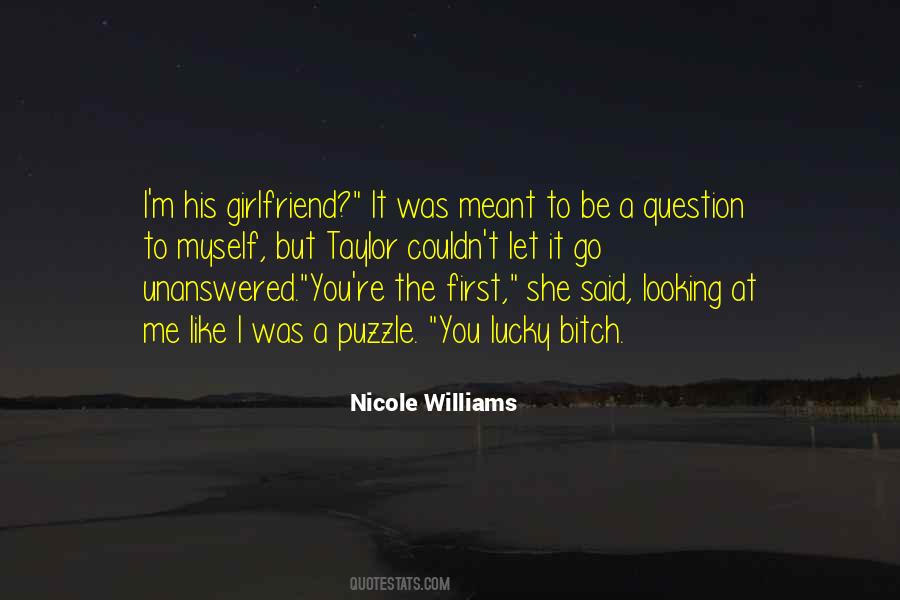 Quotes About His Girlfriend #1086766