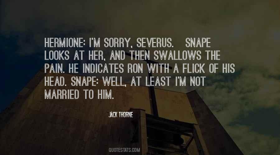 Ron Hermione Quotes #1318989
