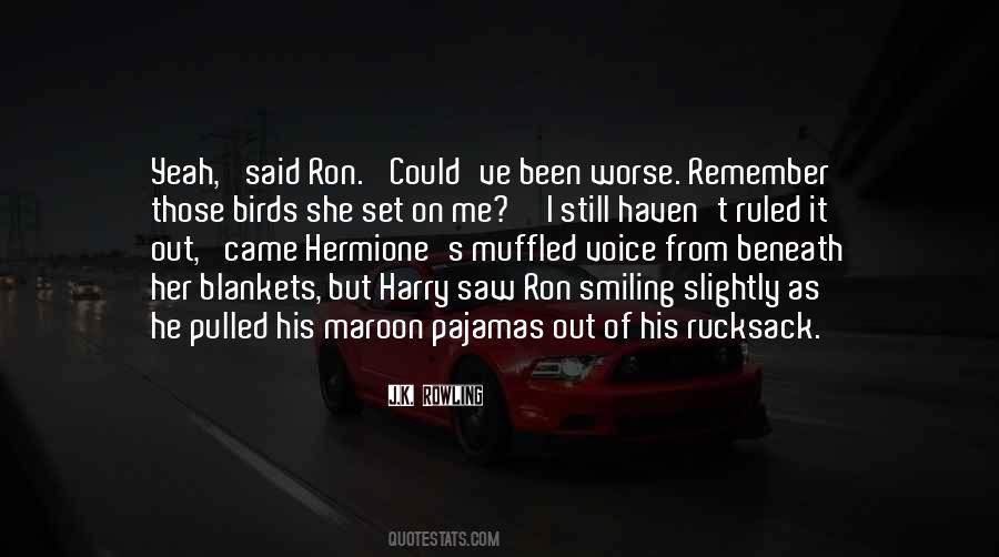 Ron Hermione Quotes #153087