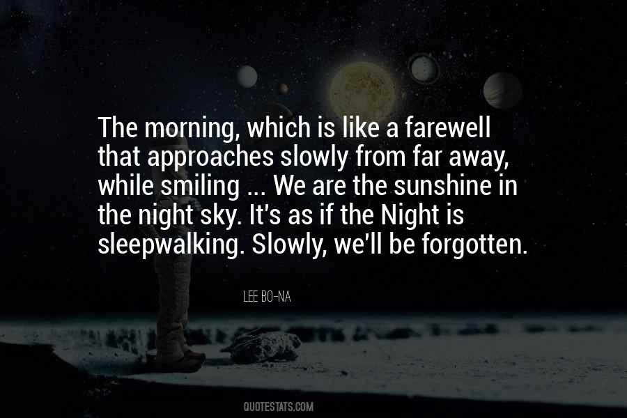 In The Night Sky Quotes #130877