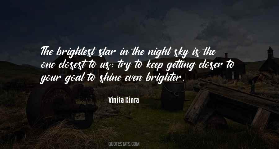 In The Night Sky Quotes #1461635