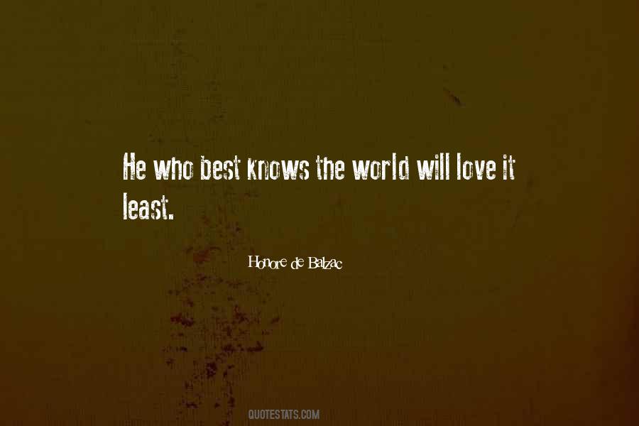He Knows Best Quotes #710625