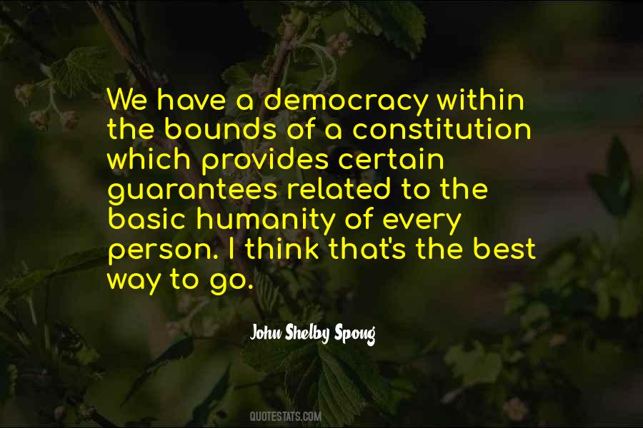 Best Way Of Thinking Quotes #1167586