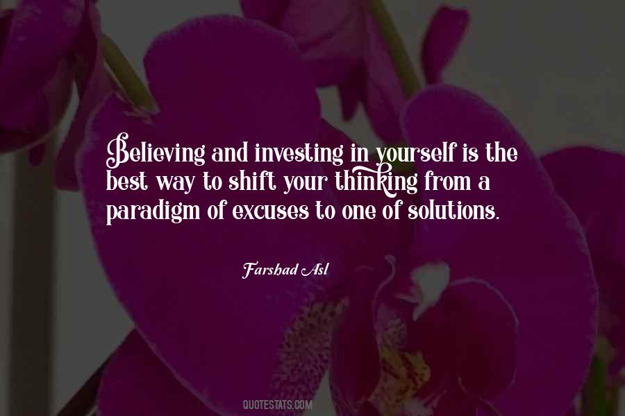 Best Way Of Thinking Quotes #1508587