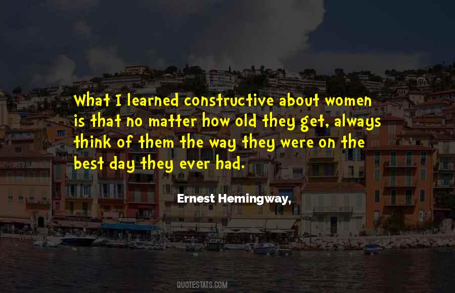 Best Way Of Thinking Quotes #1750454