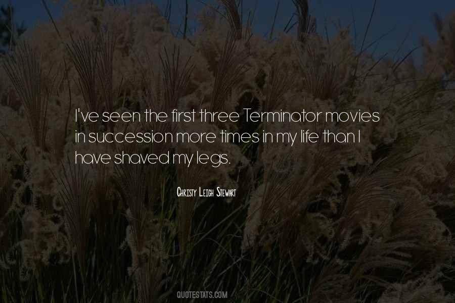 Terminator Movies Quotes #863681
