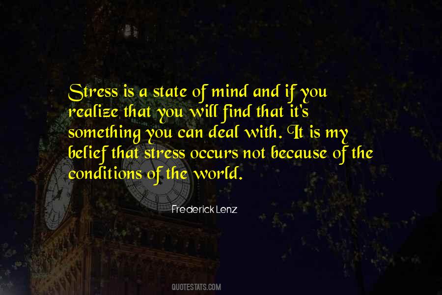 Meditation Stress Quotes #1065343