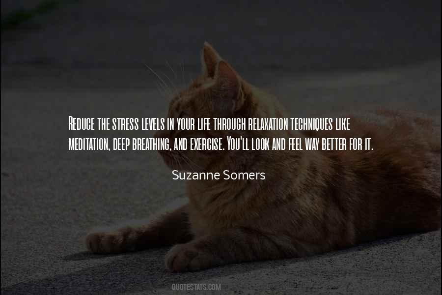 Meditation Stress Quotes #1341590