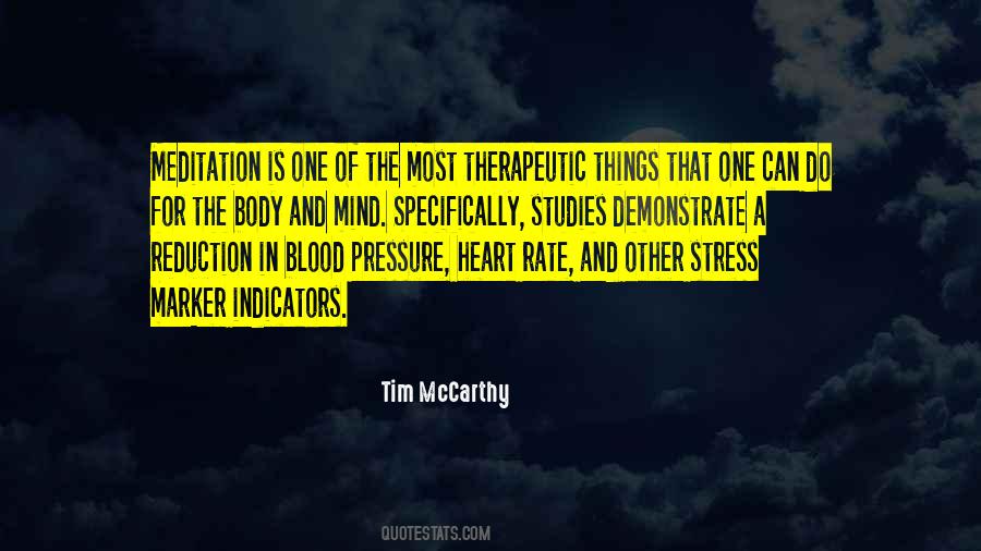 Meditation Stress Quotes #447159