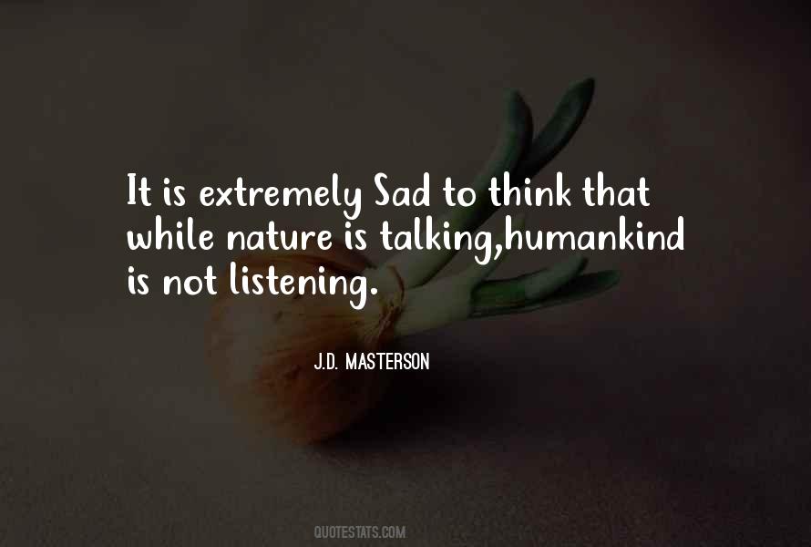 Sad Nature Quotes #50961