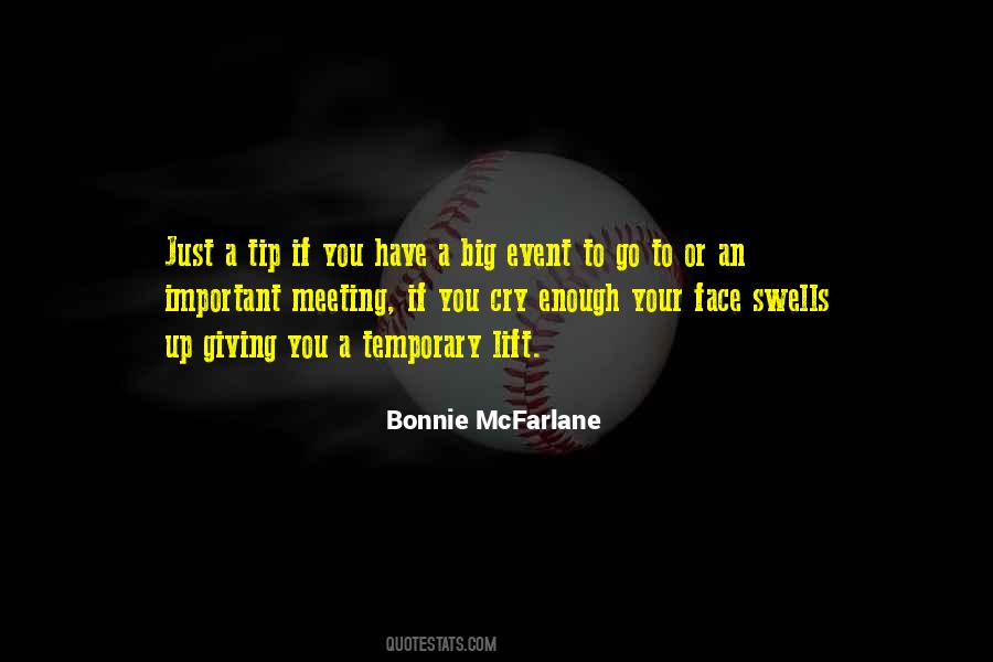 Big Event Quotes #1309998