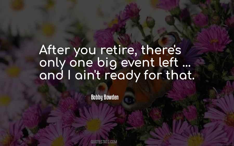 Big Event Quotes #1439787