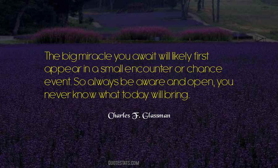 Big Event Quotes #1799468