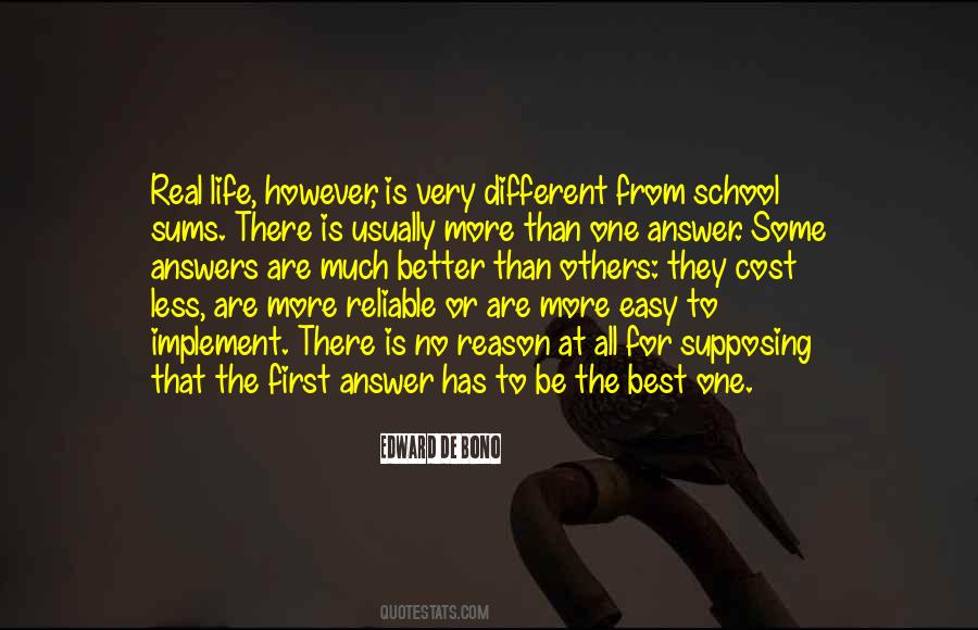 Different From Others Quotes #1395321