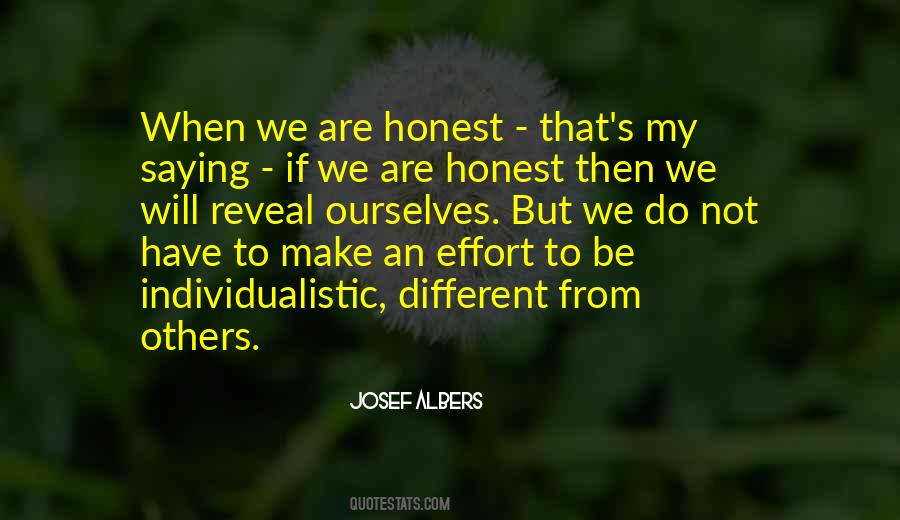 Different From Others Quotes #1536675