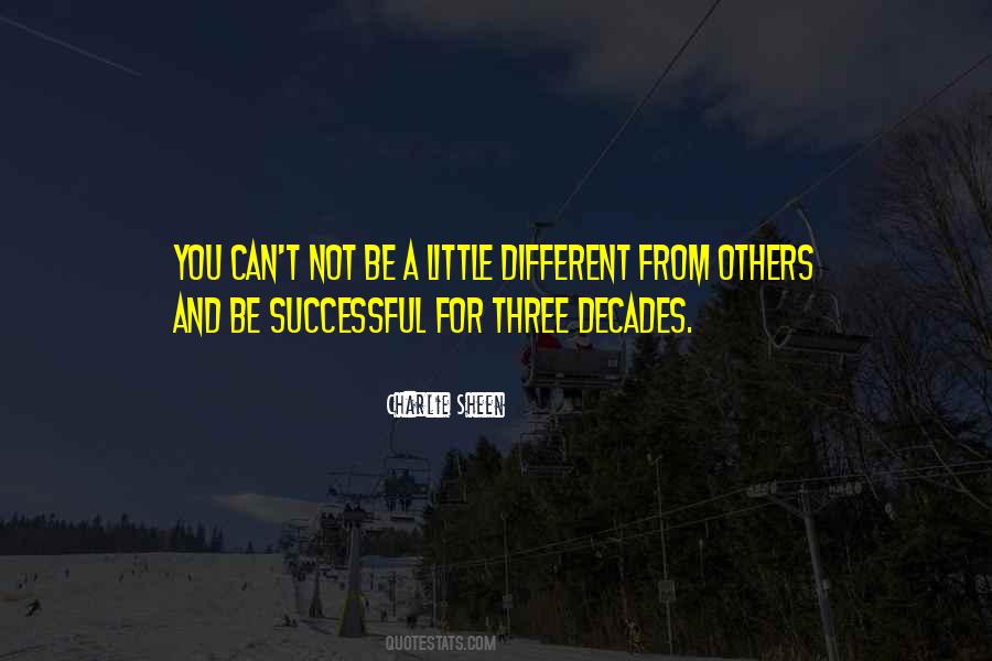 Different From Others Quotes #1611577