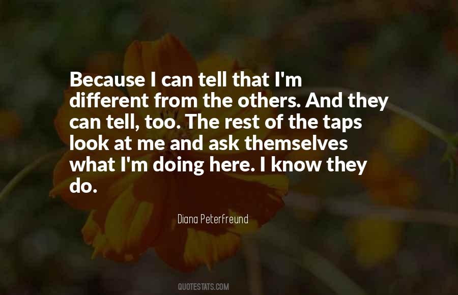 Different From Others Quotes #799200
