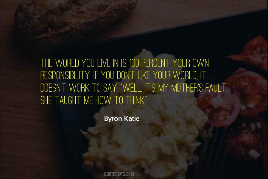 Mother Responsibility Quotes #807453