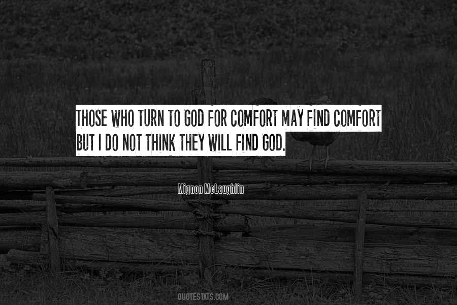 Comfort God Quotes #1386130