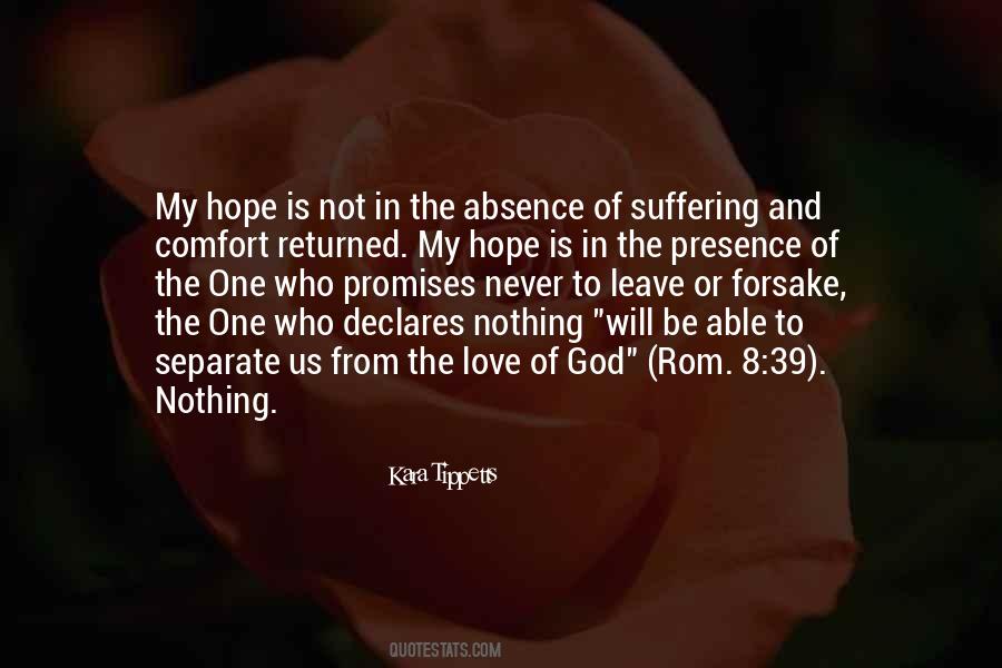 Comfort God Quotes #1423896