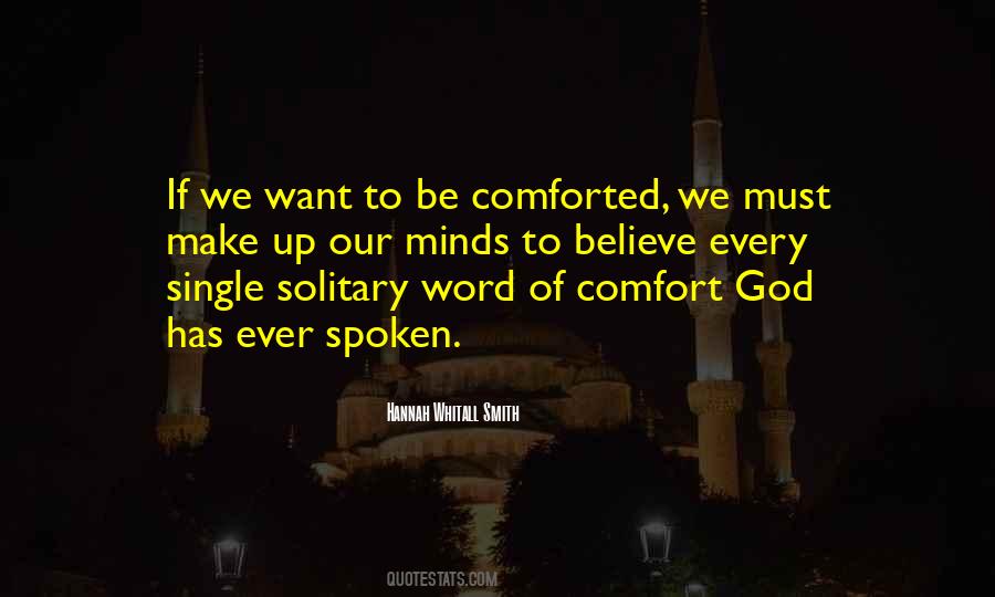 Comfort God Quotes #550907