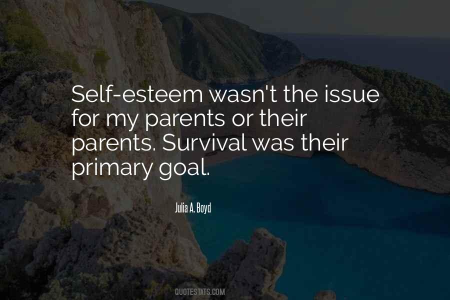 Self Survival Quotes #1227594