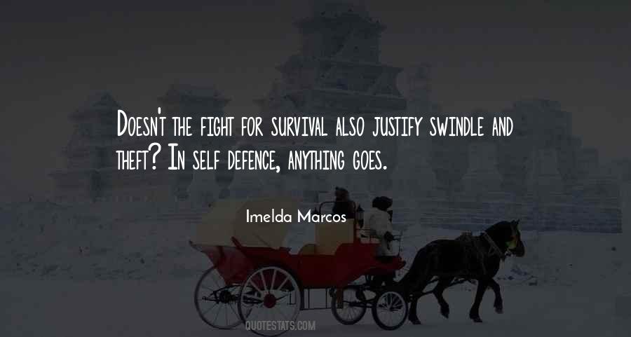 Self Survival Quotes #1740058