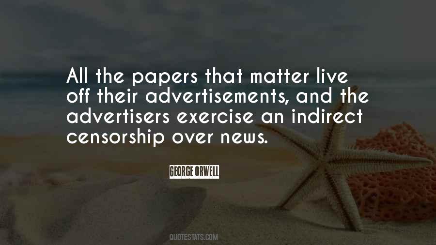 Media Advertising Quotes #226551
