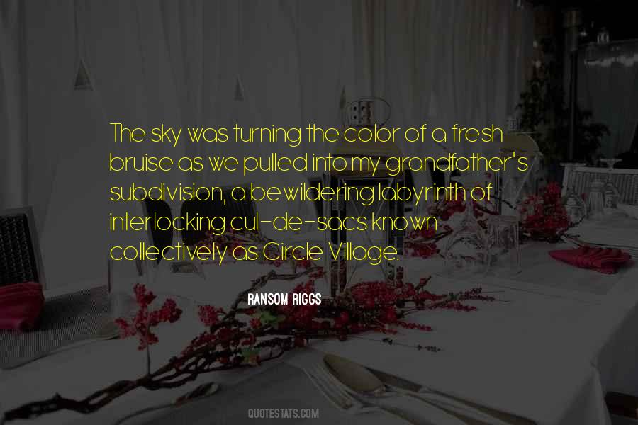 Color Of The Sky Quotes #1027024