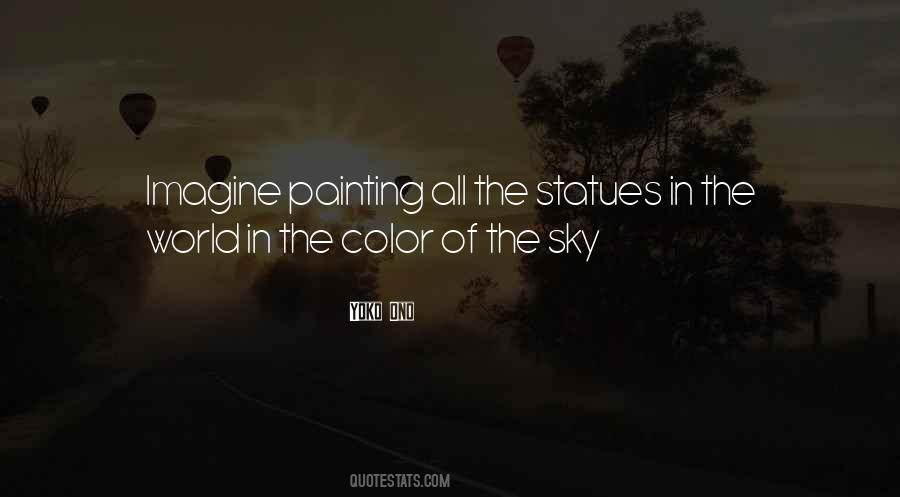 Color Of The Sky Quotes #1065637