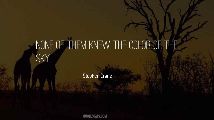 Color Of The Sky Quotes #159219