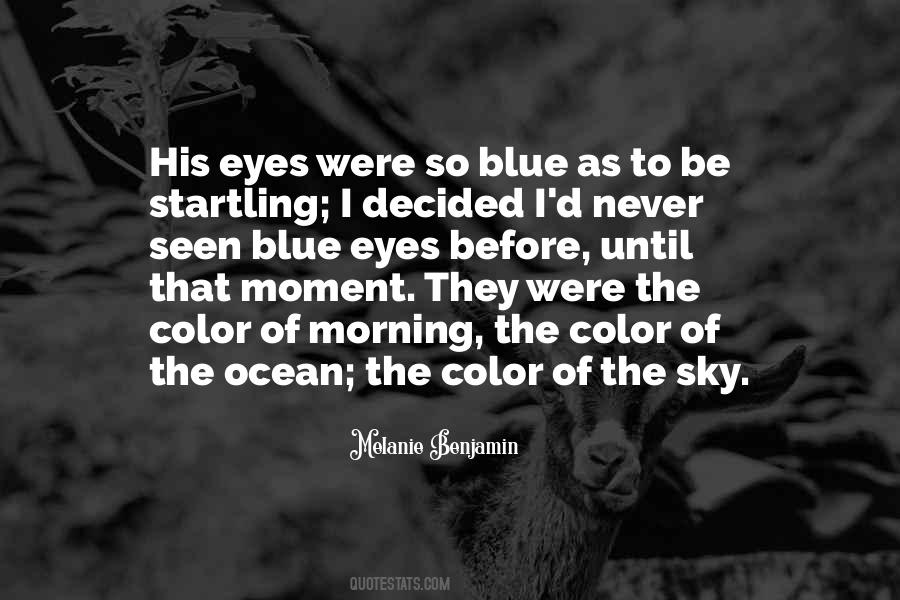 Color Of The Sky Quotes #607403